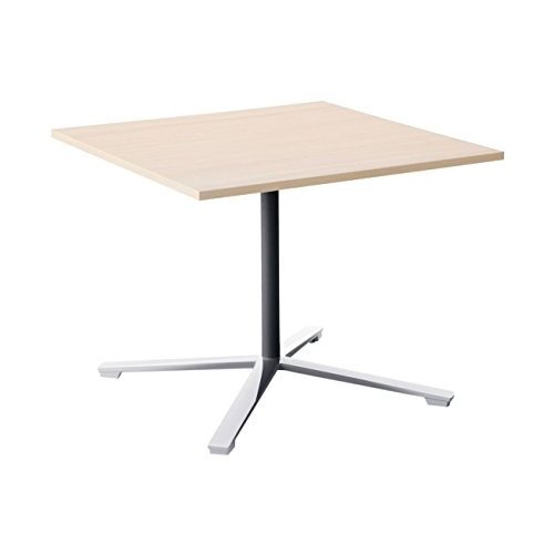 【組立無料】 コクヨ ミーティングテーブル DAYS OFFICE flip top XY-TFT99SCPMC0N 幅90×奥行90cm 天板ホワイトナチュラル/脚ポリッシュ