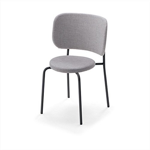 【組立無料】 コクヨ ミーティングチェア DAYS OFFICE hang like XY-CHL4E6ASK9C2N 背大 ブラックフレーム 背座クロスタイプ/スカイグレー