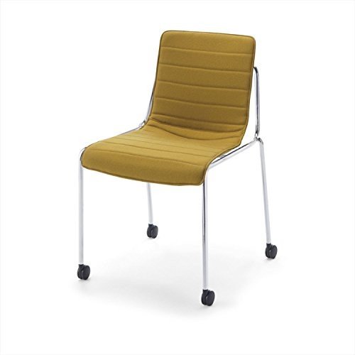 【組立無料】 コクヨ ミーティングチェア DAYS OFFICE offset frame XY-COF1MK913-VNN 4本脚 キャスター付/モデレートカーキ