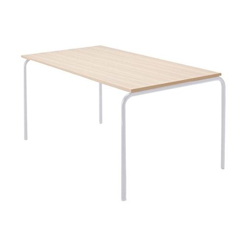 【組立無料】 コクヨ ミーティングテーブル DAYS OFFICE pile pipe XY-TPP158SAAMC0 幅150×奥行80cm 天板ホワイトナチュラル/脚ホワイト