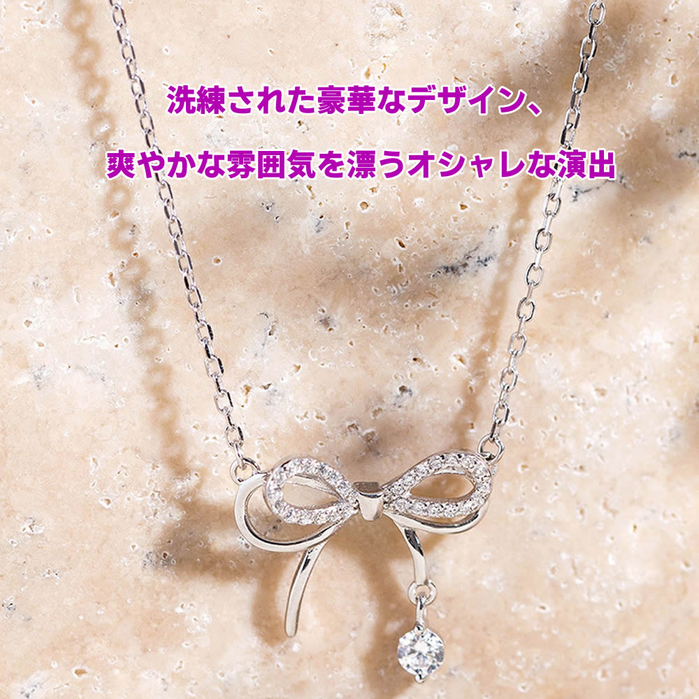 天然ジルコン リングペンダント SILVER925 ベネチアンチェーン 40cm シルバー925 レディースネックレス シルバー 925 silver 銀 上品 上質 定番 お出かけ party ドレス バースデー プレゼント 2