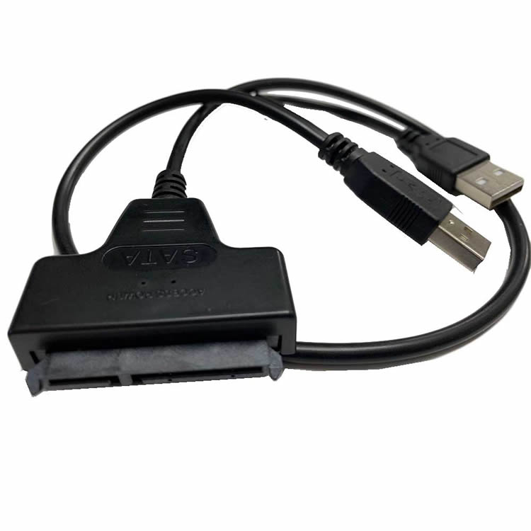 HDD SATA to USB �����֥� SATA-USB 2.0 �Ѵ������ץ� 2.5����� HDD SSD �ʤ� ���� 45cm SATA USB �Ѵ������ץ��� 2.5����� SSD / USB2.0 ��® SATA�����֥� SATA-USB2.0