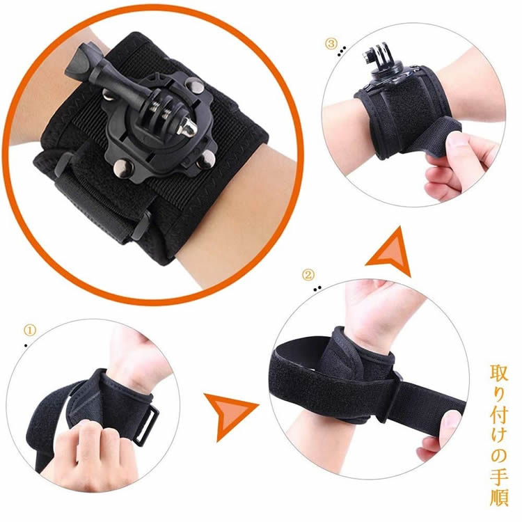 GoPro Hero9 �ꥹ�ȥ��ȥ�åץޥ���� ���ߤ� �� ��� ­�� �� �������֥ޥ���� ���ȥ�å� ��������󥫥���ѥ��������꡼ ������Х�ɥޥ���� Crosstour ct7000 ct8500 Dji Apeman a79 a77 a87