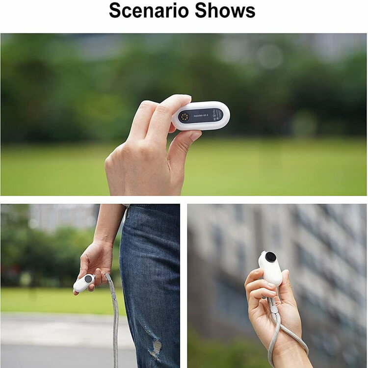 Insta360 GO 2���ꥳ�󥱡��� ���꡼�֥�����Insta 360 GO2 ���경 ���ݡ��ĥ�������󥫥�� ���������꡼�� �ݸ���� �ϥ�ɥ��ȥ�åץͥå����ȥ�å�