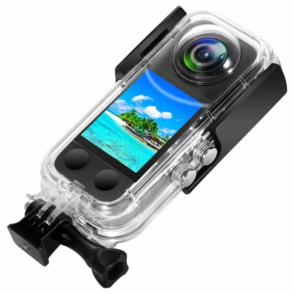 insta360 X3 対応 防水ハウジングケース ダイブハウジング 保護カバー 防水 防塵 ...