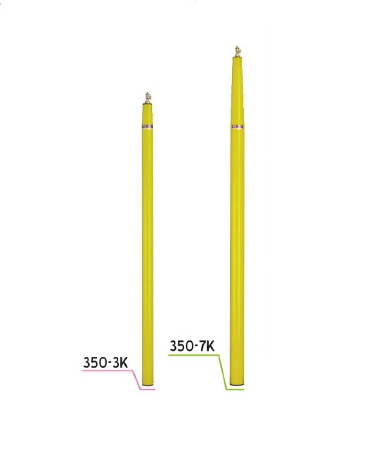 宣真工業　350－3K　火災感知器点検用支持棒　全長3M　350-3K