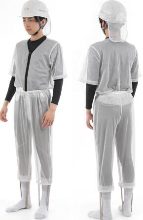 電力機材サービス 導電服　送電用導電衣　メッシュ　半袖タイプ　サイズ　M　LL　3L