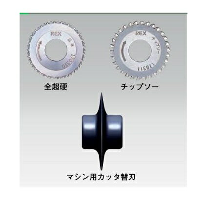 レッキス工業 135077　マシン用カッター替刃　ステンレス管用　40-150