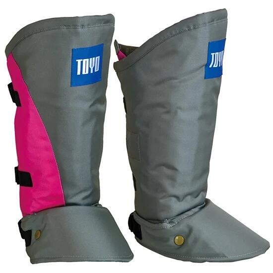 トーヨ　笹刃・チップソー対応刈払機防護具（甲付き）　GBF-7