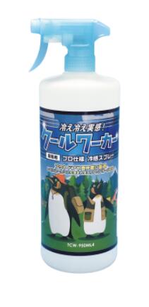 即納可　TCW-950ML4-1　無香料　虫よけ効果　クールワーカー 1本　 950ml