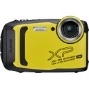 FUJIFILM FinePix XP140 イエロー 有効画素数 1635万画素 防水 光学ズーム5倍