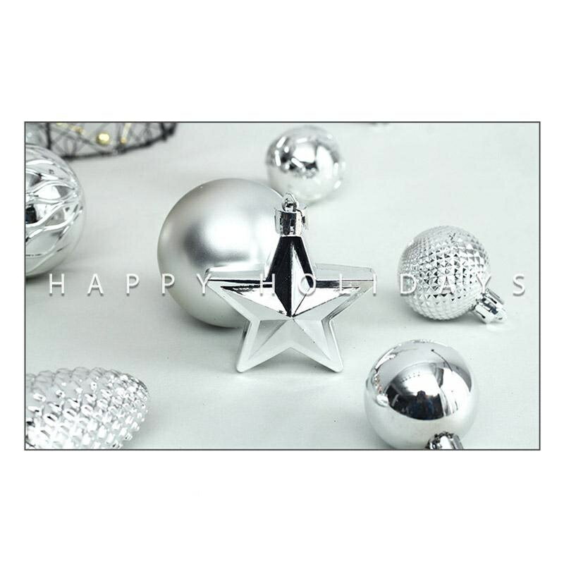 クリスマスツリーボール 45点セット 45pcs クリスマスツリー飾り オーナメント 北欧 おしゃれ セットクリスマス ボール セット クリスマスり 60mm 80mm 40mm クリスマスセット クリスマスオーナメント ボール 飾り ボール ピンク ゴールド 北欧 おしゃれ