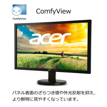 【エントリーでポイント最大31倍！】24型液晶ディスプレイ Acer パソコン（PC）モニター K242HLbid 24インチ/フルHD/5ms/HDMI端子対応/VESA/ゲーム用にもオススメ！（新品・送料無料）