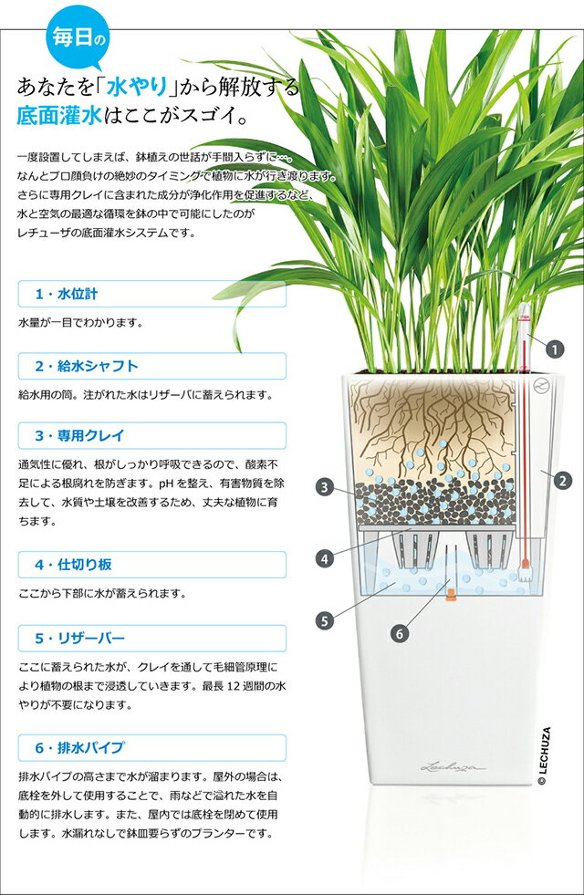 即納 最大半額 送料 代引手数料無料 ドイツ製植木鉢 室内 屋外でも使える底面給水型軽量プランター レチューザ コラム 30 皿鉢不要 長期旅行可能な植木鉢 Autosmea Com 即納 最大半額 送料 代引手数料無料 ドイツ製植木鉢 室内 屋外でも使える底面給水型軽量プランター レチューザ コラム 30 皿鉢不要 長期旅行可能な植木鉢 Autosmea Com