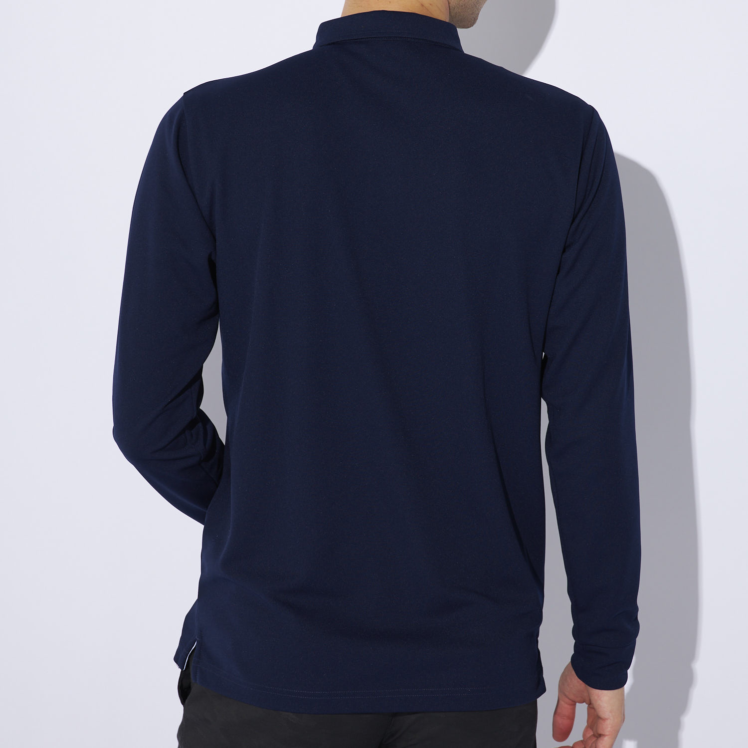 FILA GOLF　メンズ　長袖ポロシャツ　784515Y-NV