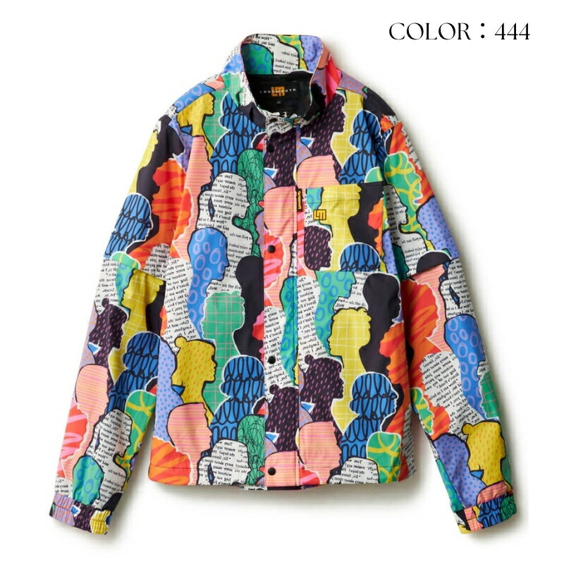 レディース 4WAY ストレッチブルゾン 袖取り外し可能 LOUDMOUTH ラウドマウス GOLF ゴルフ 775250