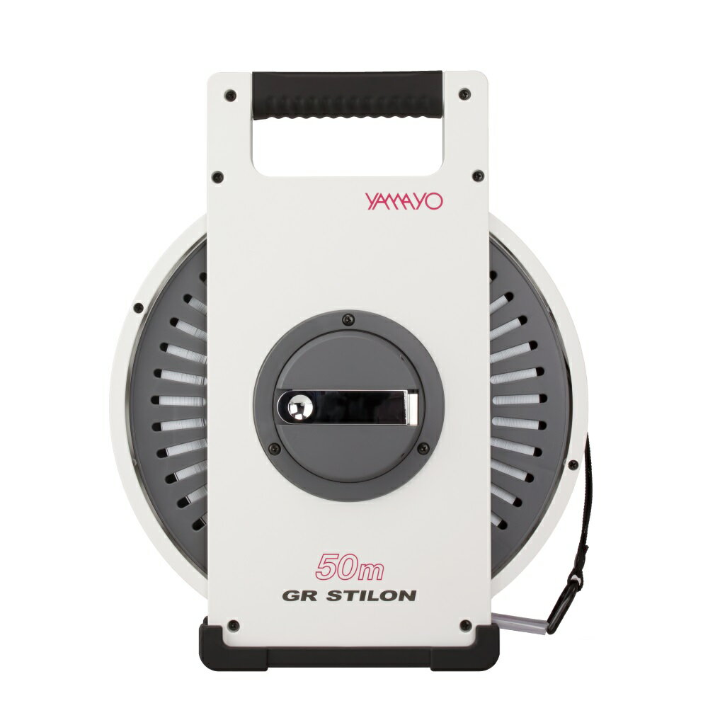 YAMAYO ヤマヨ測定機 GRスチロン 50m NR50GR ナイロンコート鋼製巻尺 テープ幅10mm 厚さ0.5mm