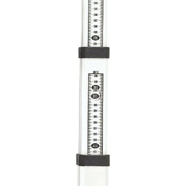 大平産業 アルミスタッフミニ 5m5段 M-55FZ 重さ1.9kg 【横断測量/土木/水準測量/高低差/地籍調査/建築/標尺/箱尺】