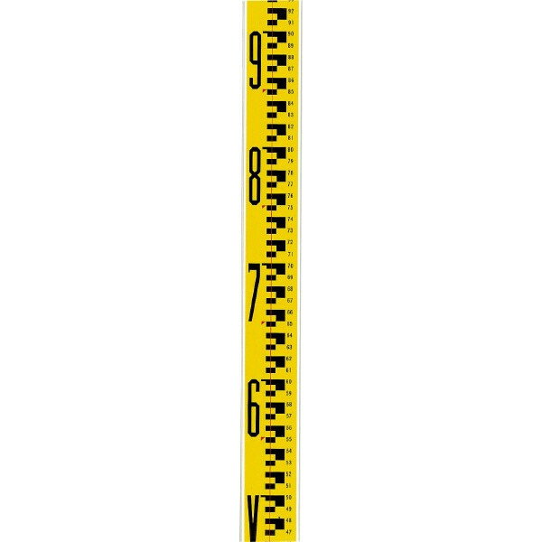 Rakuten - 大平産業 SKTアルミスタッフ 5m5段 SKT-55S 重さ2.4kg 【横断測量/土木/水準測量/高低差/地籍調査/建築/標尺/箱尺】