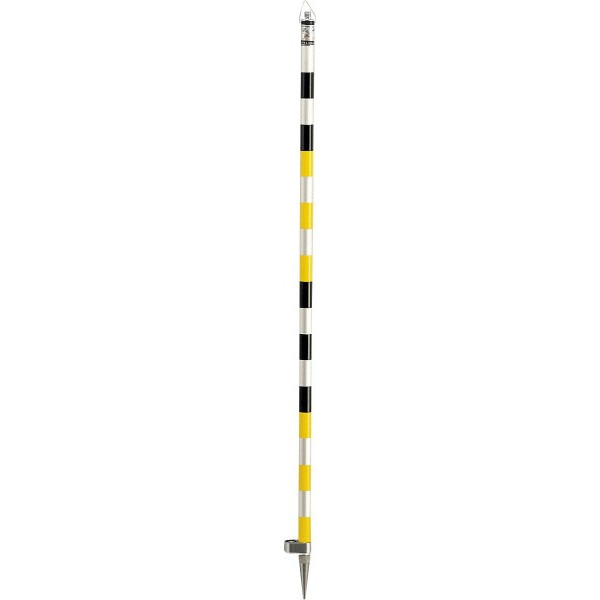 Rakuten - SK|TAIHEI 大平産業 DMポールL DM-2L 2m2段式 全縮寸法1125mm 径20.3/25.4mm 【横断測量/土木/水準測量/高低差/地籍調査/建築/標尺/箱尺】【代引・個人宅への配送不可】