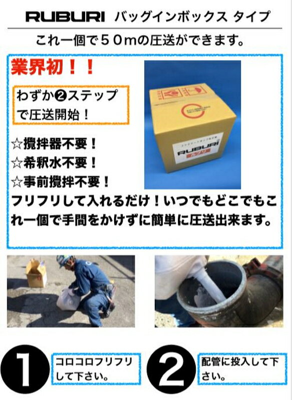 �����󥯥꡼�Ȱ�������Ժ� ��֥� �Хå�����ܥå��������� RUBURI 20kg�� WPT ���ڸ��̾� NETIS��ϿCB-180006-A