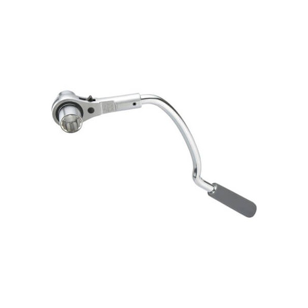 TOP トップ工業 弓形本管レンチ RM-24LYN 全長437mm 対辺寸法24mm 重さ1300g [埋設配管工事 弓形ハンドル 両ロングソケット]