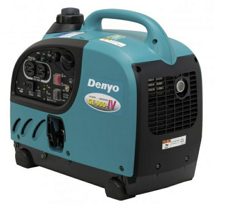 発電機 デンヨー Denyoインバーター発電機（ガソリンエンジン） GE-900SS-IV【代引...