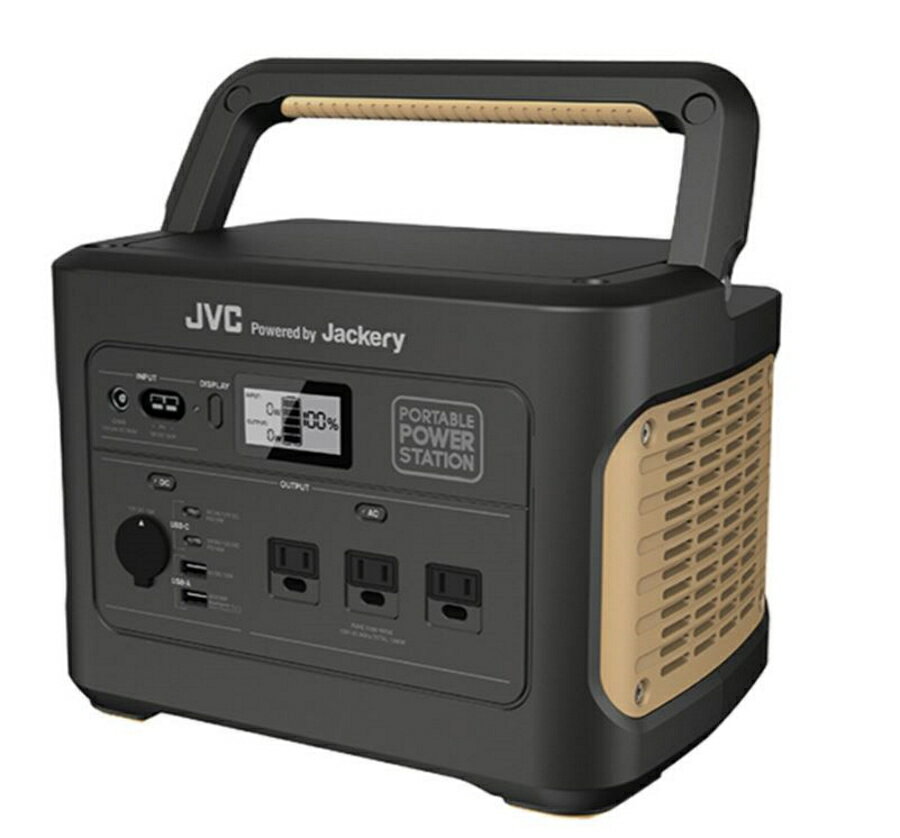 JVCケンウッド ポータブル電源 BN-RB10-C 1,000Wh超 防災製品等推奨品認証 アウトドア 非常用電源 緊急用電源 3WAY電源 ＆出力1,000W（瞬間最大2,000W）