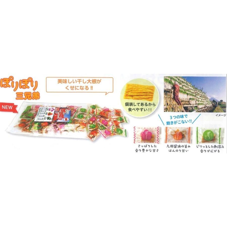 熱中症対策 ランドアート ぽりぽり三兄弟(干し大根) 240g袋入 3つの味で 熱中症 現...