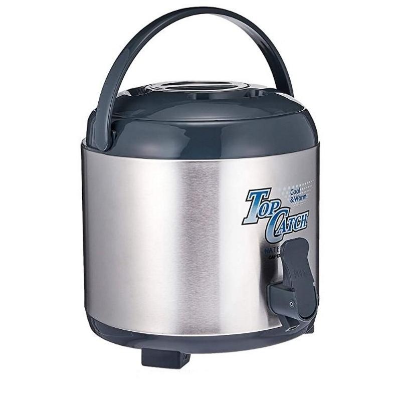 トップキャッチ ウォータージャグ6L M-5030 熱中症対策 猛暑対策 体温管理 現場作業 塩分補給 水分補給