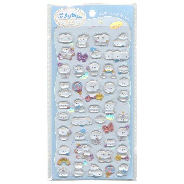 乐天商城 - ぷっくりゼリーシール いぬ ギンポー 銀鳥産業 283-194