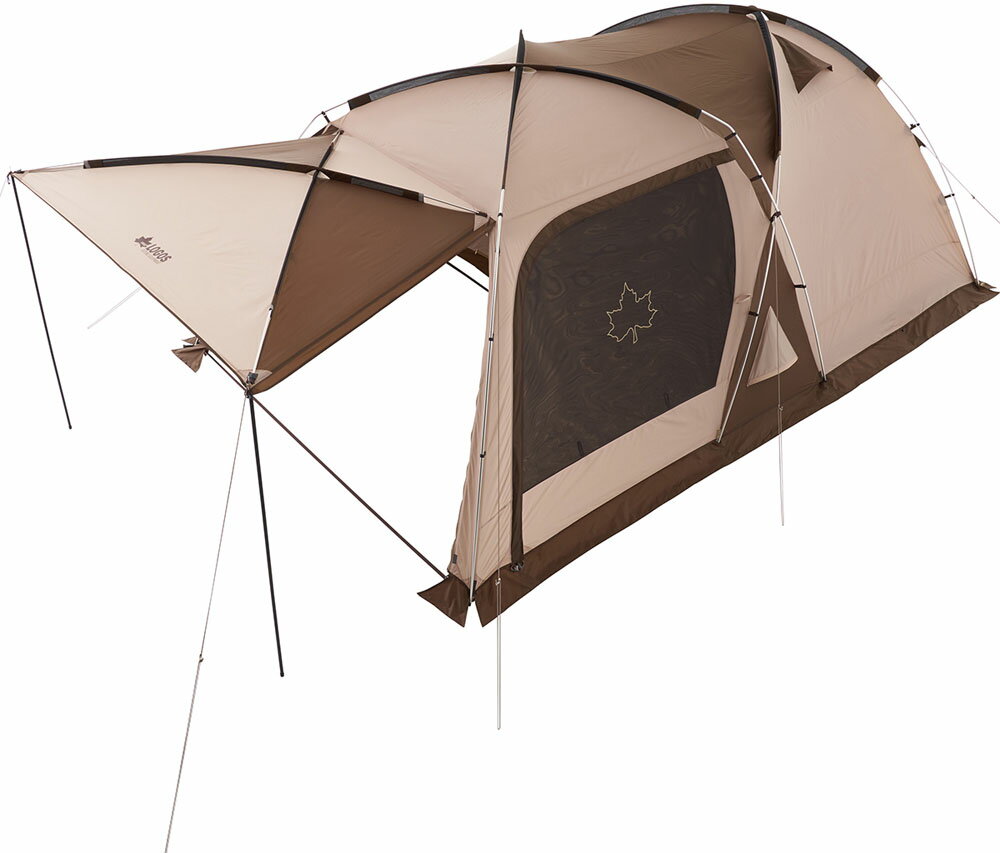 LOGOS Tradcanvas PANELドゥーブルXL No.71805588 2ルームテント キャンプ用品 ファミリー用 取寄せ商品のため返品不可