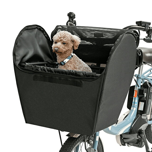 現場監督のkawasumi ペットインバスケットカバー ワイドタイプ KPET-200 自転車用品 晴れ雨兼用 おでかけ｜アングル3
