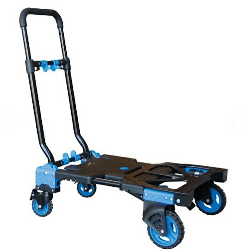 和コーポレーション KAZ 折りたたみ2WAYカート MK−FTW 運搬車 コンパクト 2輪・4輪切替可能 アウトドア 災害時 緊急時に メーカー直送商品です(代引決済はご利用できません）