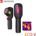 HIKMICRO コンパクト赤外線カメラ Eco-V 2.4インチLCDディスプレイ LEDライト 固定フォーカス 広角レンズ