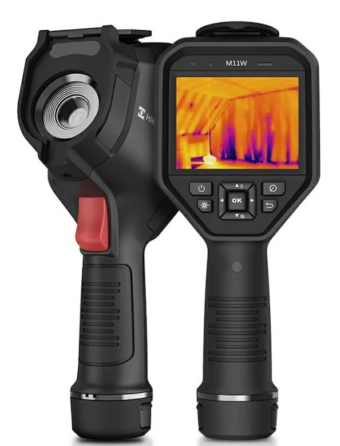 HIKMICRO �����⥰��ե������ M11W �ֳ�������¬�� Ǯ���� WI-FI 3.5�����LCD�ǥ����ץ쥤 �ӥǥ�Ͽ�� �졼�����ݥ��󥿡� LED�饤��