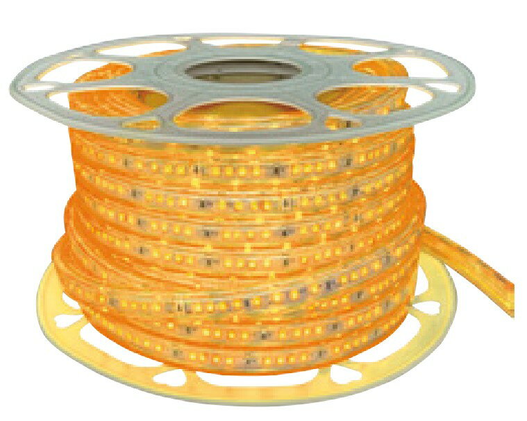 増設用 富士倉 LEDロープライト 電球色 10m FRL-10GWW 屋外用防雨型 作業灯 トンネルの仮設灯 倉庫 安全対策 防犯対策