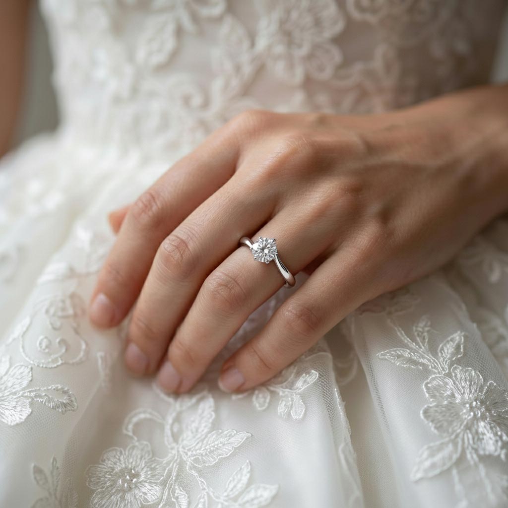 �ڥ��������ᥤ����������� ������� 0.3ct S�� �������� ������ ������Ѥ��������å� ���ߥ������� �ե륪������ ��� ������ �ͥå��쥹�ѹ��� R86