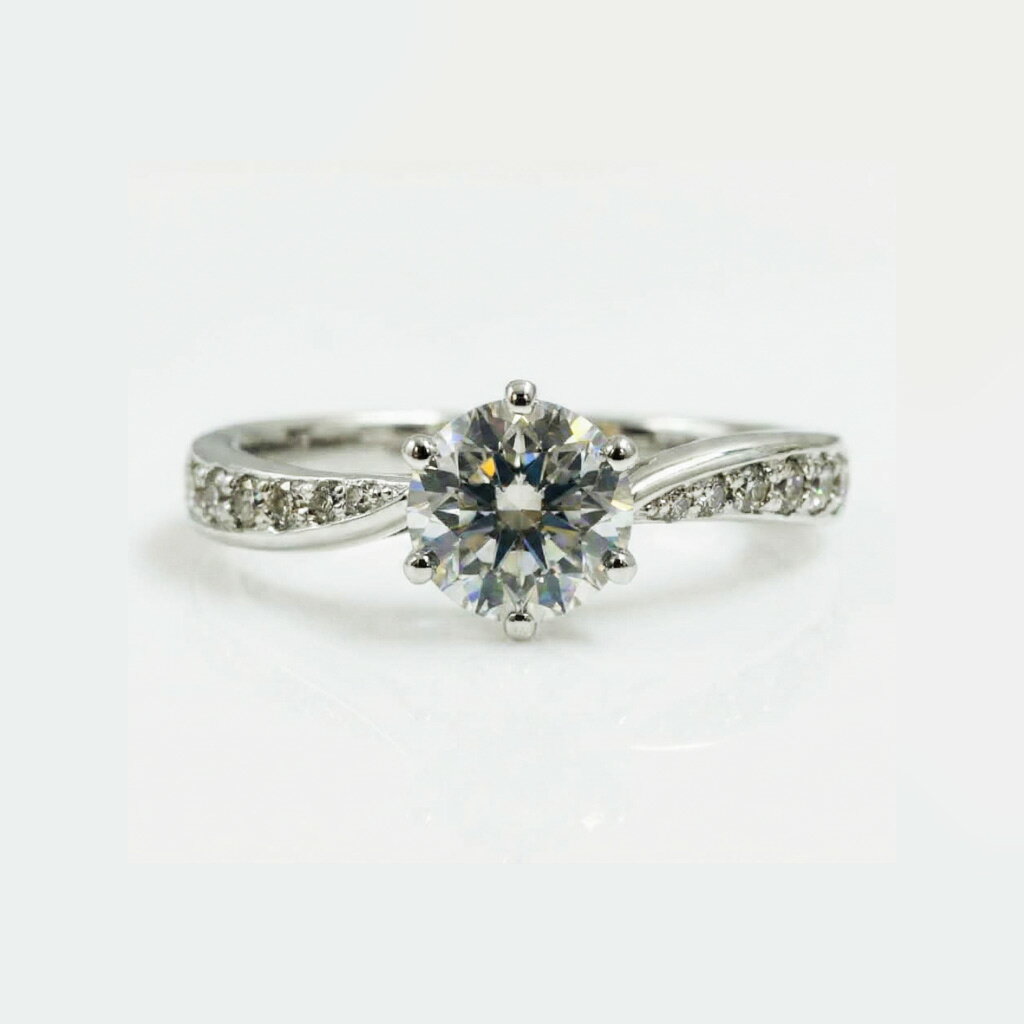 【オーダーメイド相談窓口】 婚約指輪 0.5ct ダイヤモンド サイドストーン エタニティ 製作・見積り依..