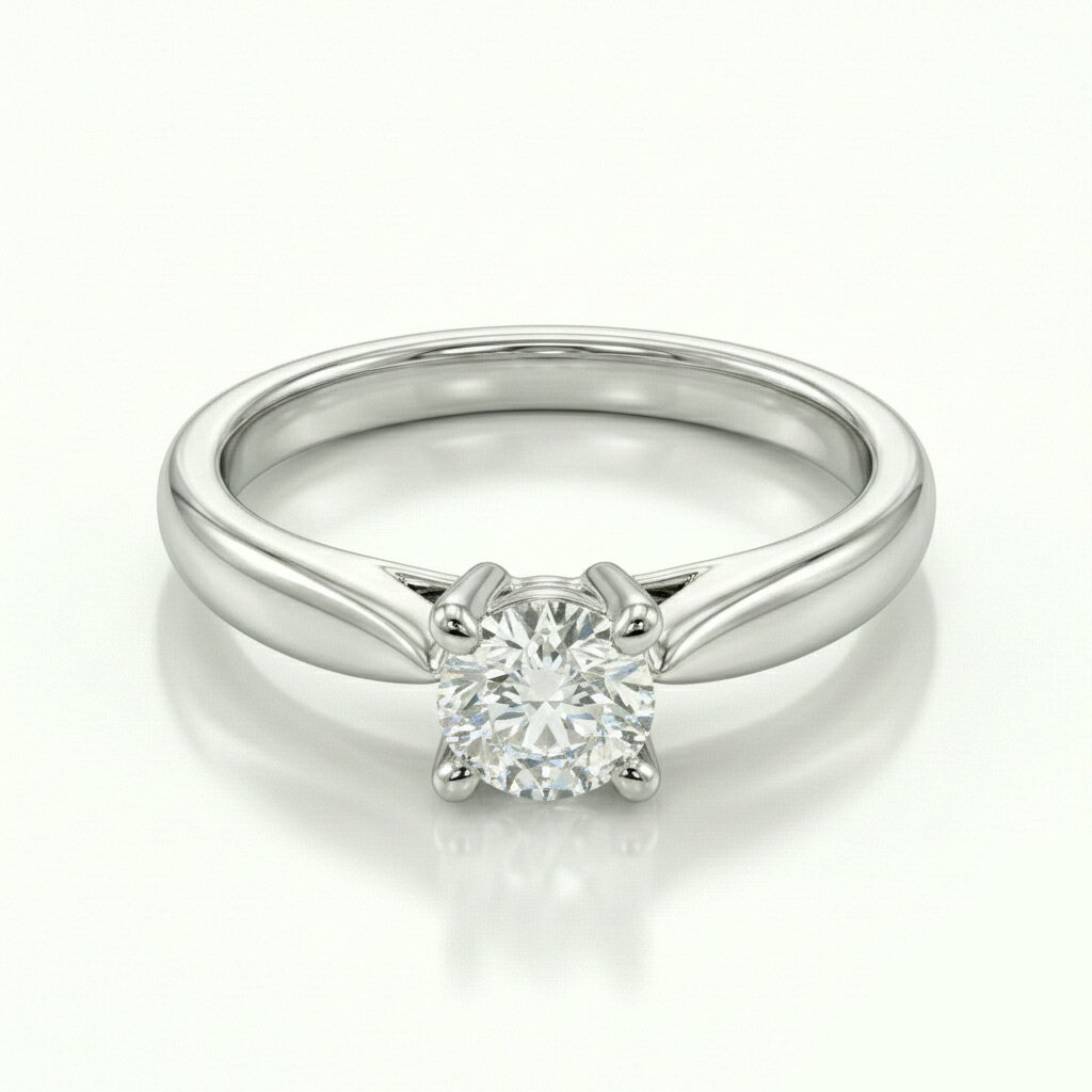 【オーダーメイド相談窓口】 婚約指輪 0.2〜0.3ct ダイヤモンド V字ライン 華奢見え 製作・見積り依頼..