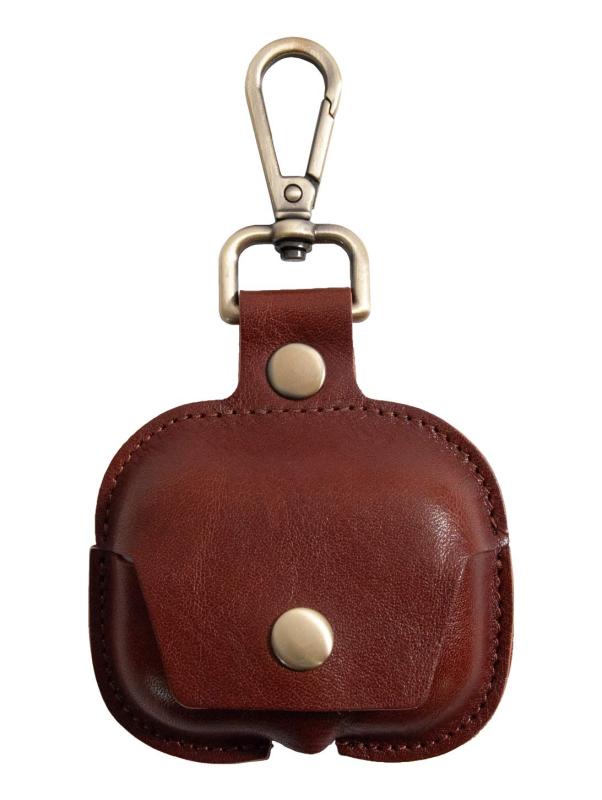 [Dom Teporna] AirPods対応ケース proの2019年第1世代と2022年第2世代に対応 カバー スリーブ 本革 イタリアンレザー メンズ レディース