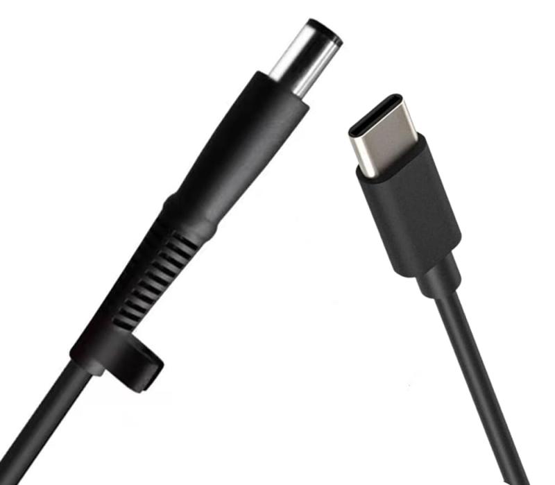 Type-C to HPΡȥѥ PD Ѵ֥ 7.4x5.0mm USB-C Ѵץ Ρȥѥ  ֥ 7.4mm 5.0mm Ѵץ USB Type-C 65Wб ȥꥬ֥ 1.5m