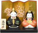 クラフトマンハウス(Craftmanhouse) 桃の節句 ひな人形 錦彩 親王 座雛 2227