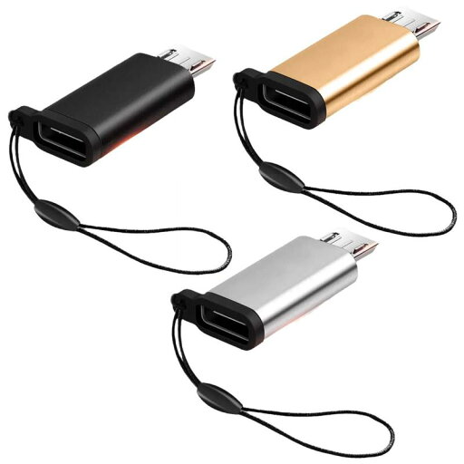 3個入り USB Type C to Micro USB 変換アダプタ 充電 データ転送 タイプC マイクロ USB 変換アダプター アルミニウム合金 紛失防止 キーホルダー付き for Galaxy S8/S9/OnePlus 2/Huawei P10 3個入り USB Type C to Micro USB 変換アダプタ 充電 データ転送 タイプC マイクロ USB 変換アダプター アルミニウム合金 紛失防止 キーホルダー付き for Galaxy S8/S9/OnePlus 2/Huawei P10