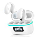 ワイヤレス イヤホン bluetooth5.4 空気伝導 耳掛け式 イヤーカフ 耳を塞がない オープンイヤー ノイズキャンセリング 音漏れ抑制 EDR搭載 Hi...