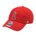 '47 Brand 47 キャップ エンゼルス メンズ レディース クリーンナップ ロゴ CLEAN UP CAP MEN'S LADIES 帽子 ローキャップ...