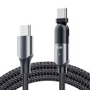 セイワ(SEIWA) 車内用品 スマホ充電器ケーブル USB TypeC ケーブル CtoC ブラック D623 ケーブル長1.1m Type-C PD 60W...