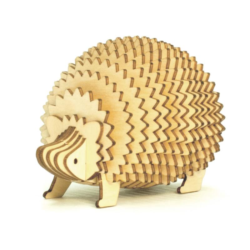 ki-gu-mi 雑貨シリーズ - 小学生 から 大人 まで 楽しめる 木製 3D 立体パズル DIY 工作キット - 男の子 女の子 の 知育玩具 - 立体ア...