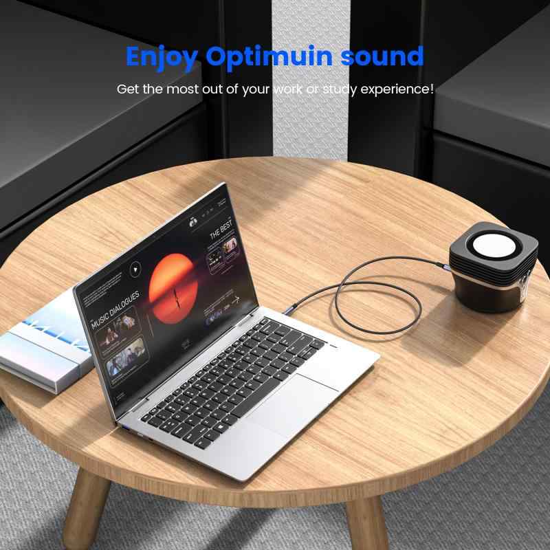 MOSWAG 6.35 mmオスから3.5 mmオスまでのTRSステレオオーディオケーブル3.28 FT/1 m、亜鉛合金ケースとナイロン編み、iPodノートパソコンホームシアターデバイスアンプなどに対応