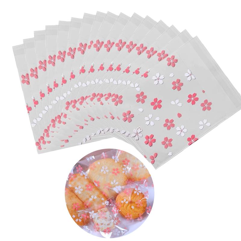 Stoooduo ラッピング袋 透明 10cm×10cm OPP レーズンサンド袋 スイーツパック お菓子 パン袋 サイドシ..